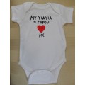 My Yiayia and Papou LOVE Me - Greek Infant One Piece - 18 months